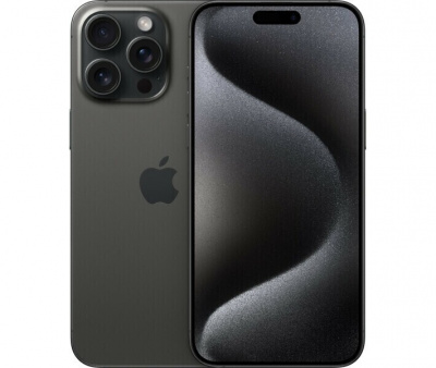 Смартфон Apple iPhone 15 Pro Max 512 ГБ, Dual: nano SIM + eSIM, чёрный титан